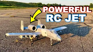 A-10 Thunderbolt II Twin EDF RC JET Warbird - 6s POWER!!! - TheRcSaylors