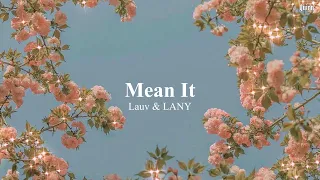 진심이 아니라면 : Mean It - Lauv & LANY (가사해석-Quinn)