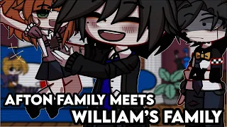 Afton Family Meets WILLIAM’S FAMILY | Gacha Afton Family | Gacha FNaF | Gacha Club |