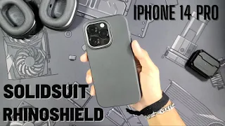 iPhone 14 Pro - Rhinoshield Solidsuit Classic Black Unboxing & Review (Is It The Same Solidsuit?)
