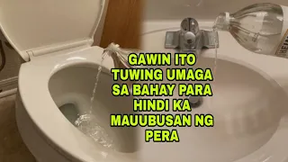 GAWIN ITO TUWING UMAGA SA BAHAY PARA HINDI KA MAUUBUSAN NG PERA-APPLE PAGUIO1