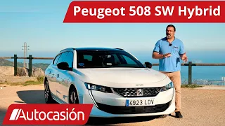Peugeot 508 SW Hybrid 2021: coche familiar PHEV| Prueba / Test / Review en español | #Autocasión