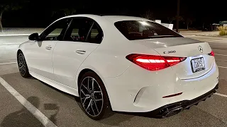 New 2023 Mercedes C-Class Night Drive REVIEW