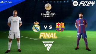 🎮EA SPORTS FC 24_⚽REAL MADRID vs BARCELONA/🏆 CHAMPIONS LEAGUE FINAL el classico