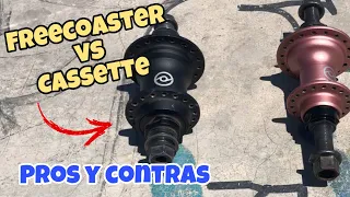 Masa freecoaster vs cassette / cambie mi masa por una cassette / pros y contras masa freecoaster