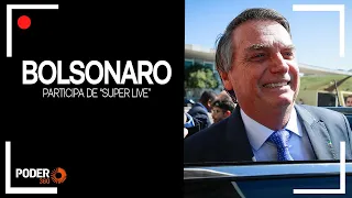 Ao vivo: Bolsonaro participa de "super live"