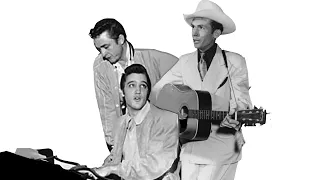 Elvis, Johnny Cash & Hank Williams Sing "Farther Along" [ Virtual Trio ]