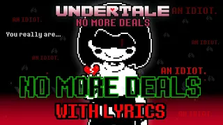 No More Deals With Lyrics - Undertale AU