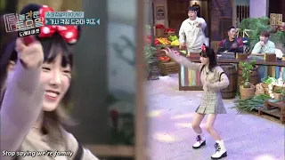 Taeyeon (SNSD) VS Shin Dongyup  | Taeyeon (SNSD) Dancing to Second Aunt Kim-Davi - Gimme Gimme