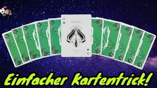 Einfacher KARTENTRICK mit MAKIERTEN Karten 🧙‍♂️ // Kartentrick mit Erklärung (Deutsch)