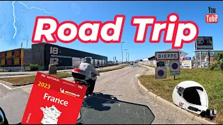 Road Trip Paris🗼 Dieppe 🚢 en 125
