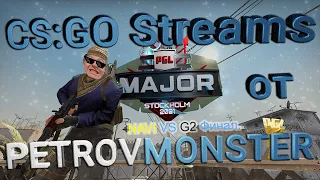 Прямой эфир. PGL Major Stockholm 2021 | Финал NAVI VS G2. Различные промокоды в описании ↓.