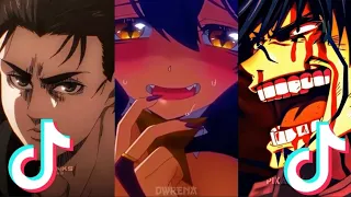 Anime edits - Anime TikTok Compilation - Badass Moments pt.185