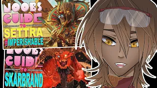 Vtuber Reacts to NOOB'S GUIDE to SETTRA the IMPERISHABLE & SKARBRAND