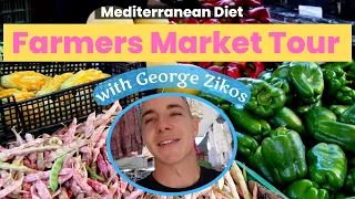 Mediterranean Diet Farmers Market Tour | Island of Crete