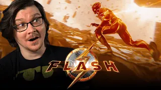 THE FLASH Official Trailer REACTION | Batmen, Supergirl, & MORE | Super Bowl Trailer!