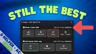 G-Helper & Armoury Crate = 👌 | Guide for ROG Ally