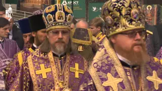 Патриарх Кирилл освятил храм Иверской иконы Божией Матери в Очаково-Матвеевском