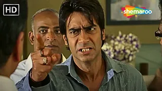 खबरदार जो मेरी फॅमिली की तरफ आँख उठाकर भी देखा | Ajay Devgn Ki Best Acting | Halla Bol #bestscene