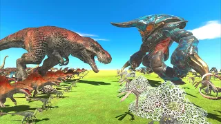 Ranthorn DESTROY All Dinosaurs - New Update Alien Exotica | Animal Revolt Battle Simulator