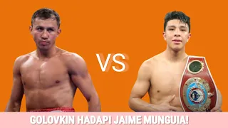 BENTROK GANAS ‼️ Tinju Dunia Hari Ini Gennady Golovkin VS Jaime Munguia