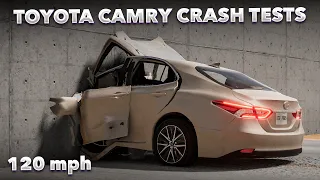 Toyota Camry 3.5 - Realistic Crash Tests