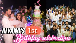 Alyana's 1st Birthday Celebration | Party me Games kis kis ne jeeti |