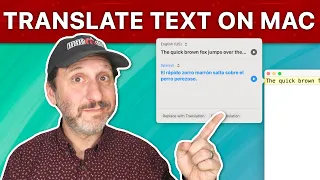 How To Translate Text On Your Mac