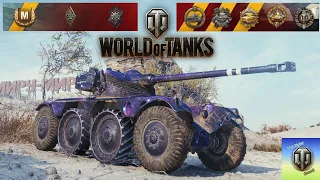 WOT Replay Panhard EBR 75 (FL 10) - 10 kills - 5,3K damage - Kolobanov 1 vs 6