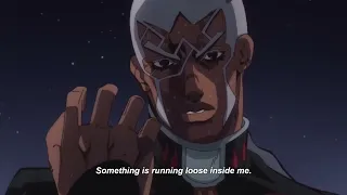 Pucci accidently using C-Moon | Stone Ocean