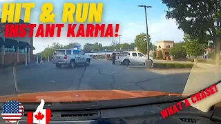 Bad Drivers USA & Canada , Hit and Run, Brake check, Road Rage, Instant Karma, Car Crash 2021 #108