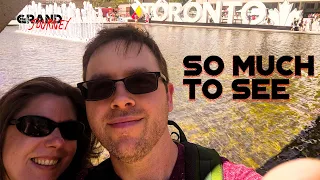 City tour: CN Tower, Ripley's Aquarium, Yonge-Dundas Square, The Path[Adventure: Toronto 2018 Day 2]