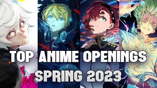 Top Anime Openings Spring 2023 [Group Rating]