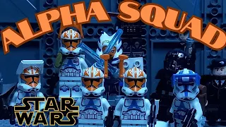 The Alpha Squad lego clone wars stop motion Full movie