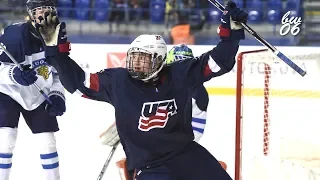 Joel Farabee 2018 IIHF U18 Highlights