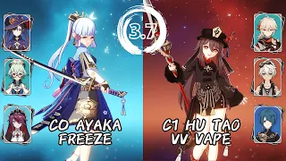 Spiral Abyss 3.7 Ayaka Freeze & Hu Tao VV Vape Floor 12