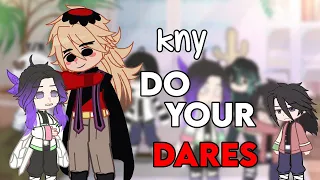 《°• Demon Slayer Do Your Dares! •°》|| ♡~ PART 1, Giyushino, Obamitsu, InoAoi ~♡