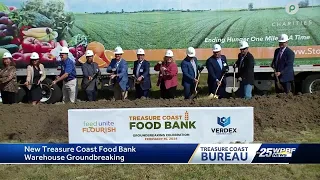 Treasure Coast Food Bank breaks ground on new centralized warehouse