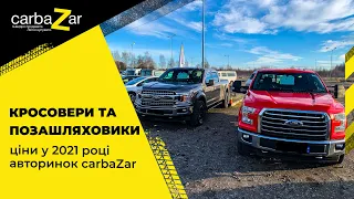 Кросовери та позашляховики і їх ціни у 2021 році. Авторинок Львів