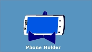 03 Stand for phone or tablet - Подставка для телефона или планшета