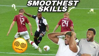 Americans brothers react to...Smoothest Skills Pulled in Football (wooooooooo)