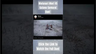 Motonari Mori VS Katana Samurai - Duel - Total War: Shogun 2 #totalwar #duel #shorts