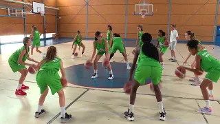 Basket-ball, le pôle espoir féminin à Aix-en-Provence