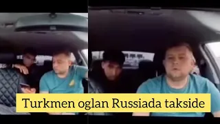 Turkmen oglan Rusyada Takside | Prikol 2023 😀