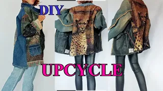 Alteration of old jeans. You can throw it away, or you can redo it. designer himself diy upcycling