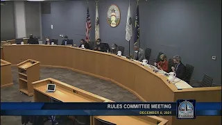 Rules Committee Meeting 12-6-2021