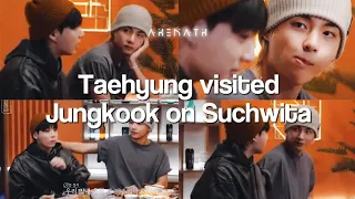 Taehyung surprised Jungkook on SUCHWITA || taekook moments