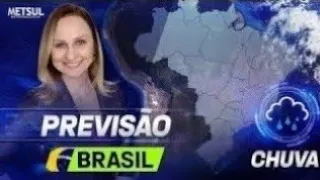 27/02/2023 -  Previsão do tempo Brasil - chuva 10 dias | METSUL