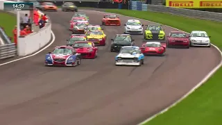 CMMCS 2023 LIVE - Super Saloons & Tin Tops Race 1 - Thruxton