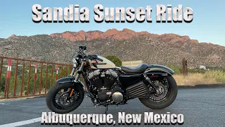 Harley-Davidson 48 • Sandia Sunset • Albuquerque • New Mexico • Raw Sound • #16